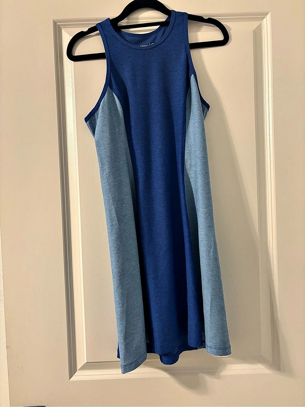 Outdoor Voices The Exercise Dress Blue Athletic Mini Dress Size Medium